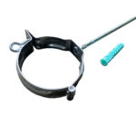 Horganyzott csatorna bilincs + szár