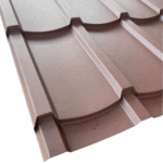 Hódfarkú cserepeslemez, barna MATT, RAL 8017 MATT