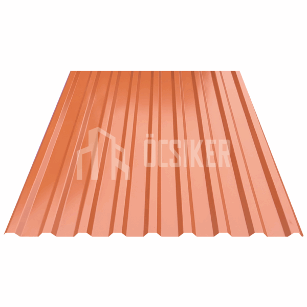 T20 trapézlemez, téglavörös, RAL 8004