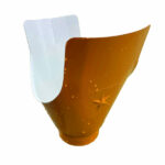 Betorkoló csonk, RAL 8004, Téglavörös